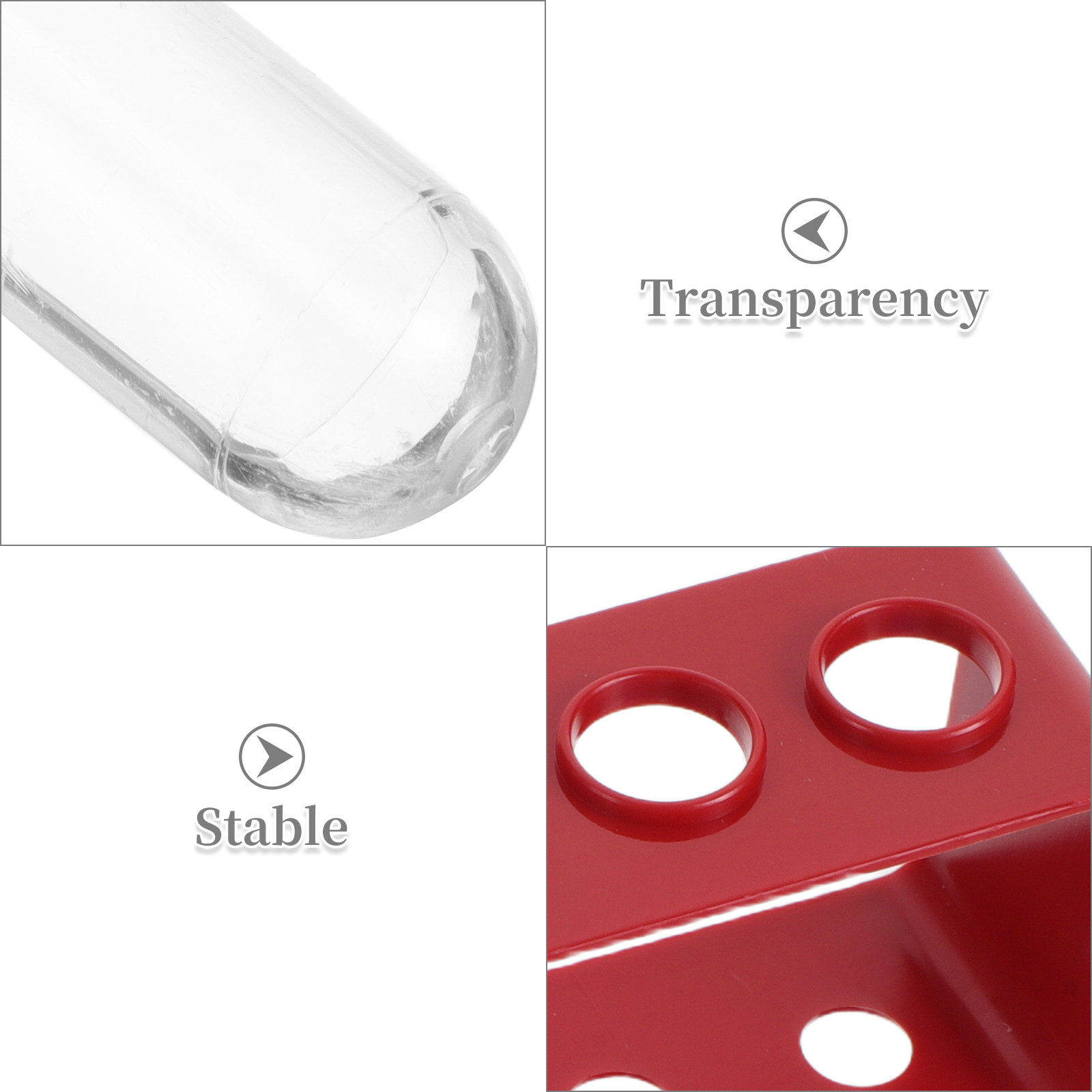1Set Science Test Tubes Clear  - Chemistry Set Beginner recension och pris