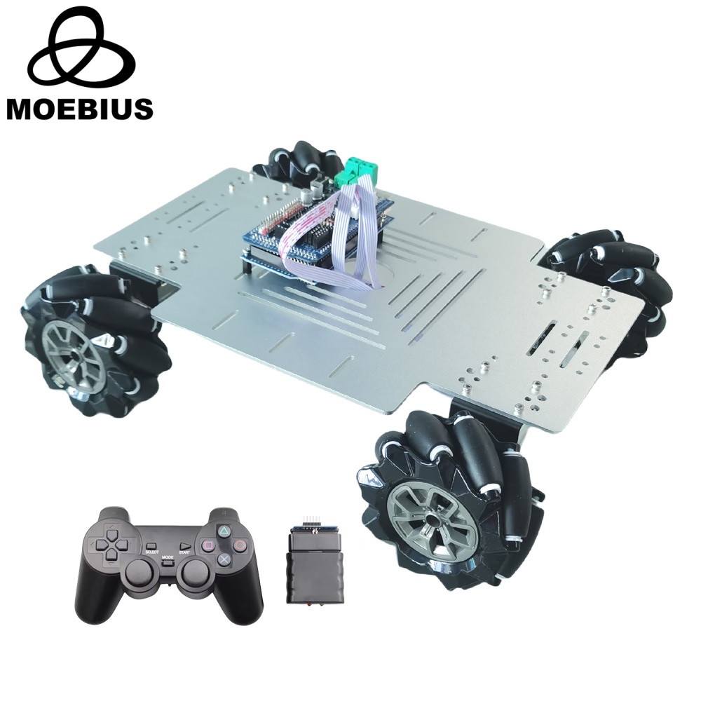 25KG Load 4WD Mecanum Wheel Ro - Robot Arm Motor recension och pris