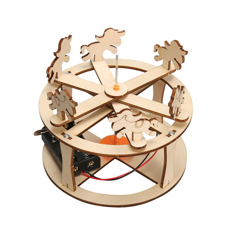 HUAHUABuild Your Own Carousel  - Science Toys recension och pris