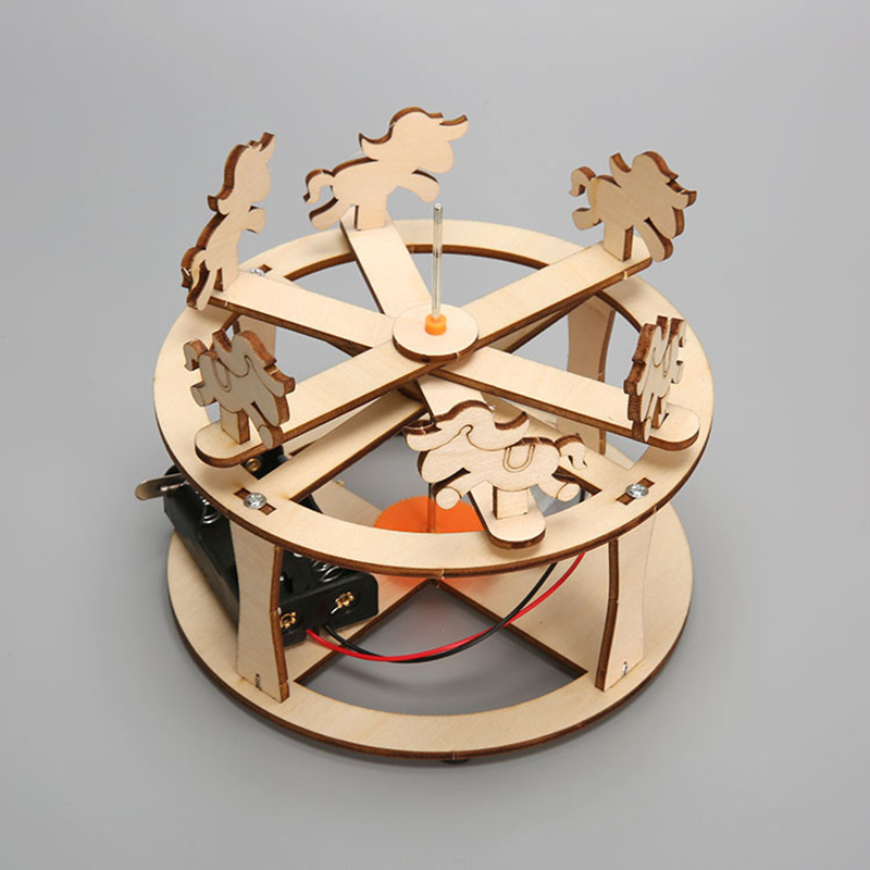 HUAHUABuild Your Own Carousel  - Science Toys recension och pris