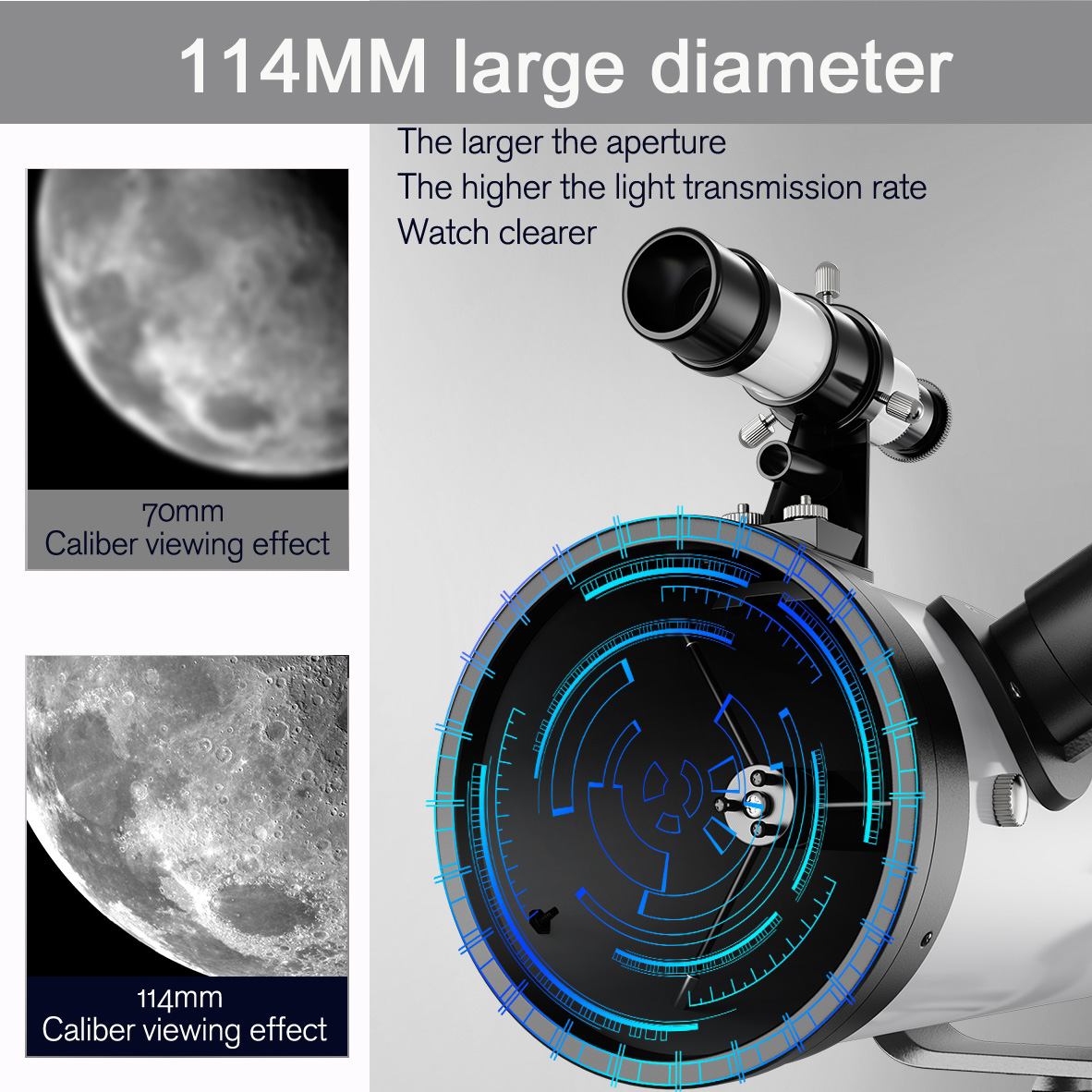 875X Professional Astronomical - National Geographic Telescope 114Mm recension och pris