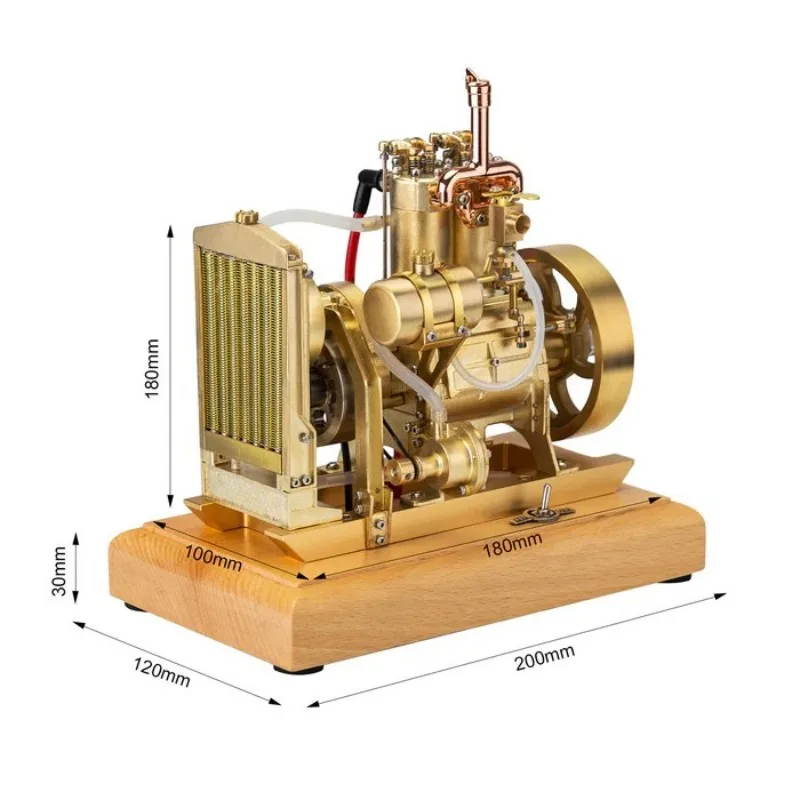 Water Cooled In Line Double Cy - Hobby Science Lab recension och pris