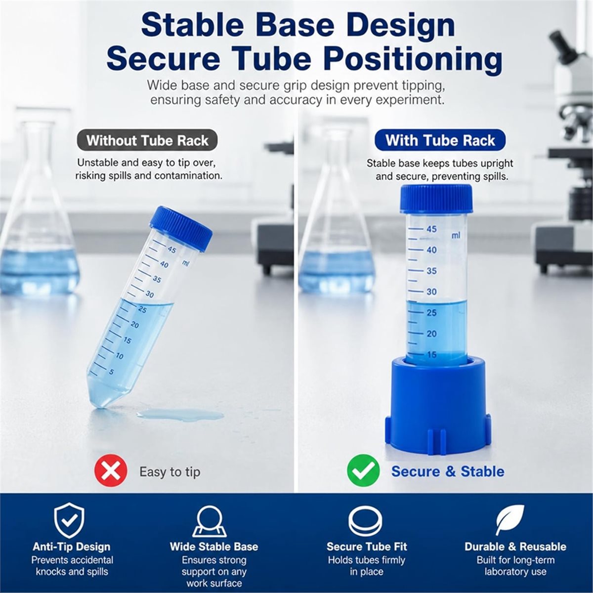 A1381K Centrifuge Tube Rack, P - Hobby Science Lab recension och pris
