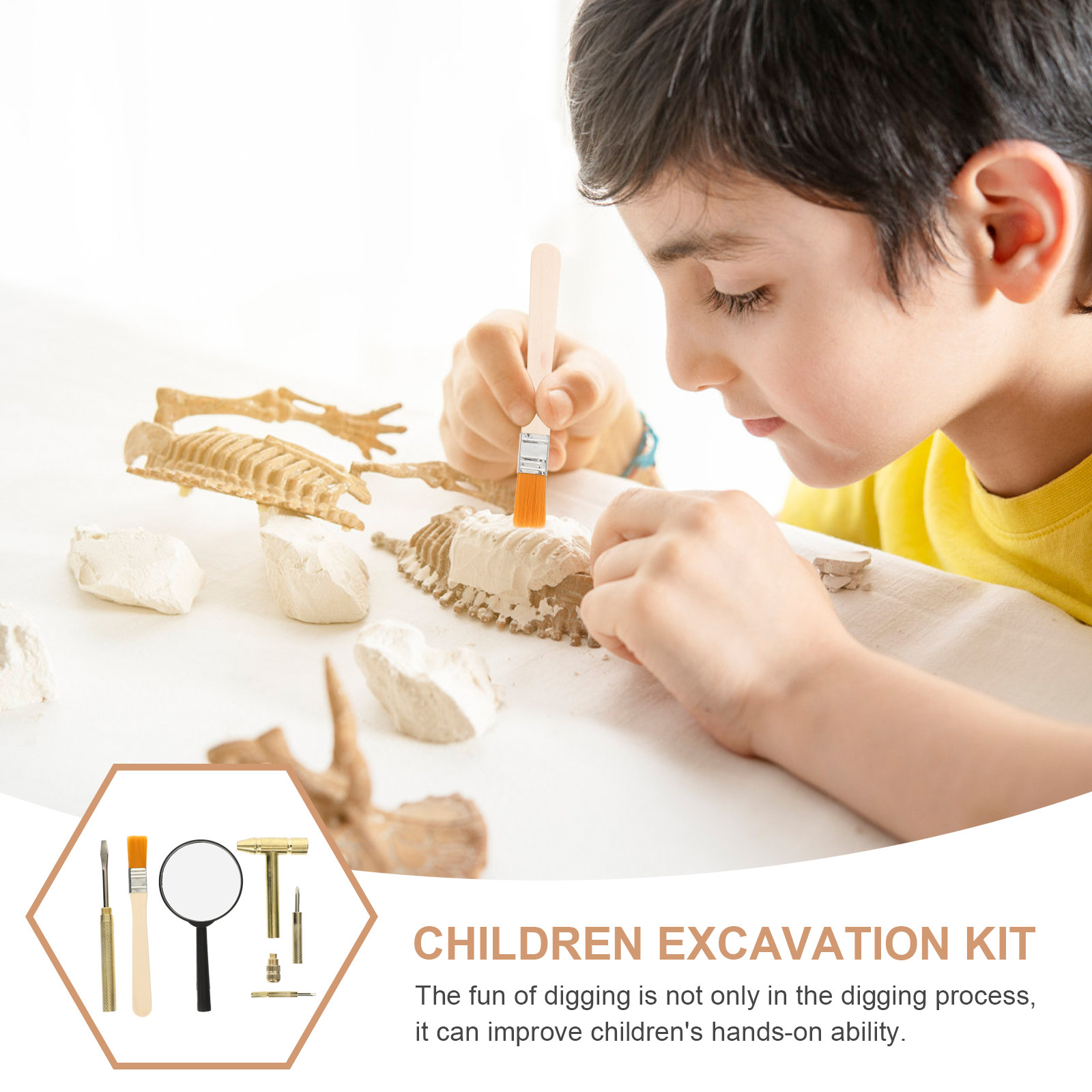 1Set Kid Excavation Tool Set S - Science Toys recension och pris